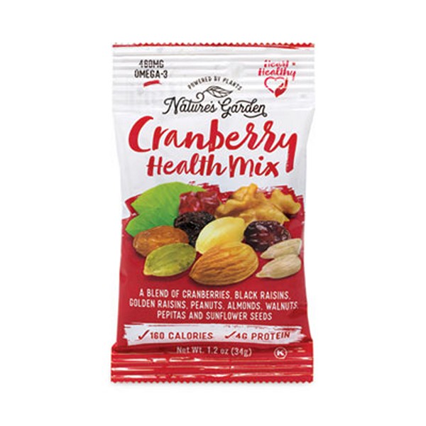 NaturesGdn Cranberry Health Mix, 1.2 Pouch, 6 Pouches/Pack