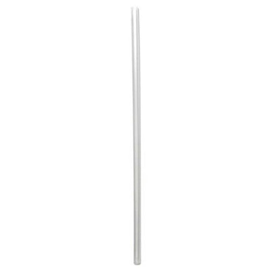 Boardwalk® Wrapped Giant Straws, 10.25", Polypropylene, Clear, 1,000/carton