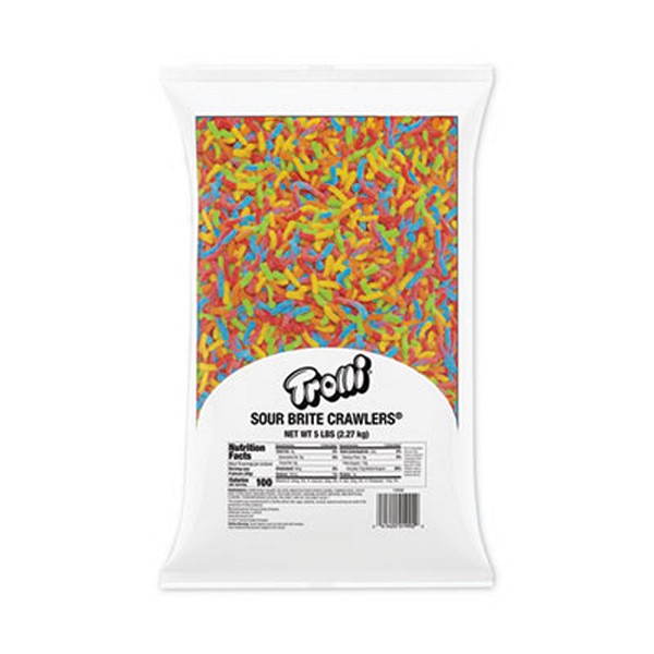 Trolli Sour Brite Crawlers, 5 lb Bag