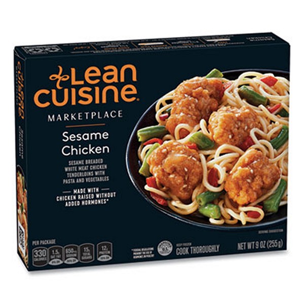 LeanCuisin Marketplace Sesame Chicken, 9 Box, 3 Boxes/pack