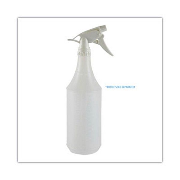 Boardwalk® Trigger Sprayer 300es, 9.5" Tube, Fits Oz Bottles, White, 24/carton