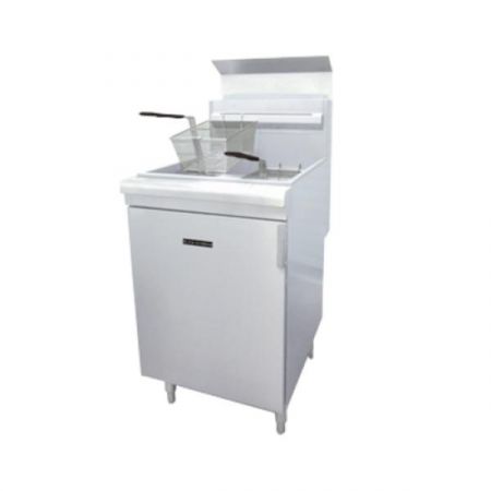 Eco Series BDGF-150/NG Fryer, Floor Standing, Natural Gas, 65-70 Lbs. Capacity, Thermostatically Controlled