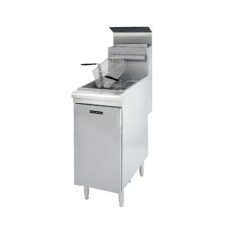 Eco Series BDGF-90/NG Fryer, Floor Standing, Natural Gas, 35-40 Lbs. Capacity, Thermostatically Controlled