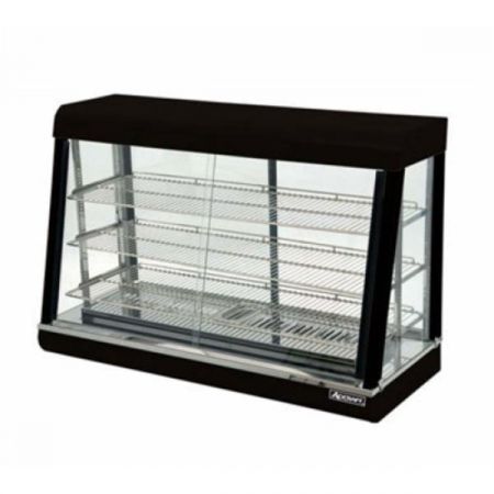 Eco Series HD-48 Heated Display Case, Countertop, Electric, 47-1/4"l X 20-3/8"w X 31-3/4"h, 3 Adjustable