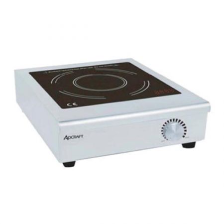 Eco Series IND-C208V Induction Cooker, Single, Countertop, Manual Controls, Ceramic Glass Top, Adjustable Temperature To 464 Degrees F.