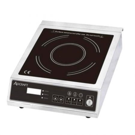 Eco Series IND-E120V Induction Cooker, Single, Countertop, Digital Controls, Ceramic Glass Top, Adjustable 170 Minute Timer