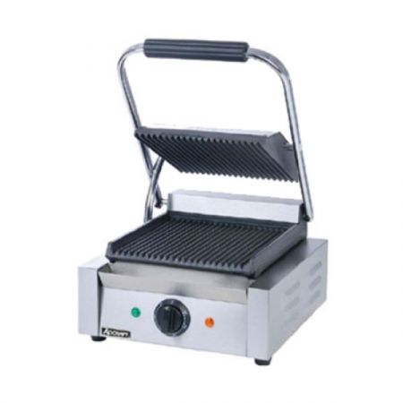 Eco Series SG-811 Sandwich Grill, Single, Countertop, Electric, 8-1/2" X 9-1/4" Grill Surface, Cast Iron