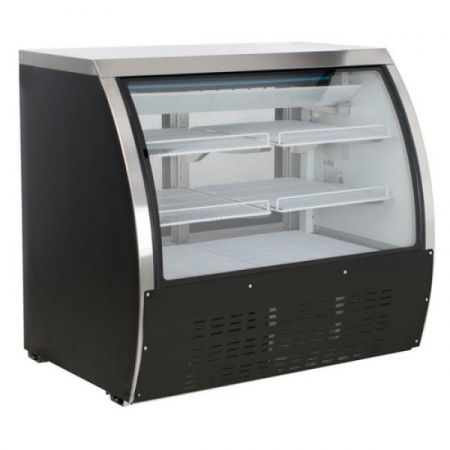 Eco Series USDC-48 Refrigerated Deli Case, 48" Wide, 15.5 Cu. Ft., Bottom Mounted Self-contained