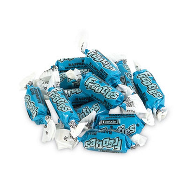 TootsieRol Frooties, Blue Raspberry, 38.8 Bag, 360 Pieces/Bag