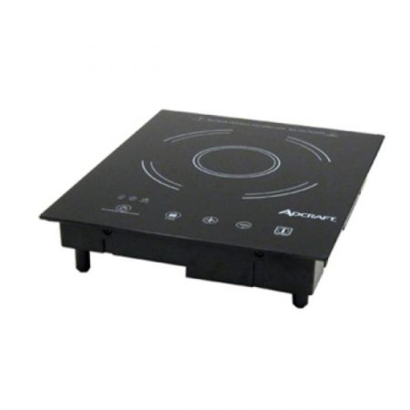 Eco Series IND-D120V Drop-in Induction Cooker, Single, Electric, Ceramic Glass Surface, In-line Digital Controls