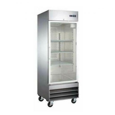 Eco Series USRF-1D-G Refrigerator, Reach-in, 1-section Glass Door, 23 cu. ft.