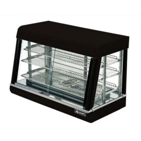 Eco Series HD-36 Heated Display Case, Countertop, Electric, 35-1/2"l X 20-1/2"w X 24"h, 3 Adjustable