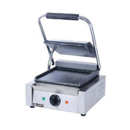Eco Series SG-811/F Sandwich Grill, Single, Countertop, Electric, 8-1/2" X 9-1/4" Grill Surface, Cast Iron