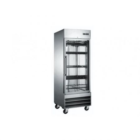 Eco Series USFZ-1D-G Freezer, Reach-in, 1-section Glass Door, 23 Cu.ft.