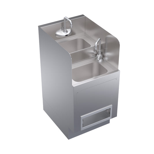 Krowne Metal, KR24-HX18-E, Hand Sinks