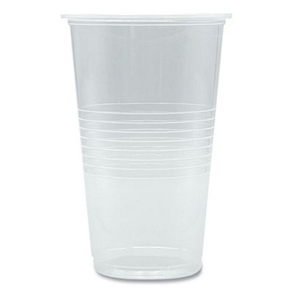 Boardwalk® Boardwalk Translucent Plastic Cold Cups, 20 oz, Clear, 1,000/Carton