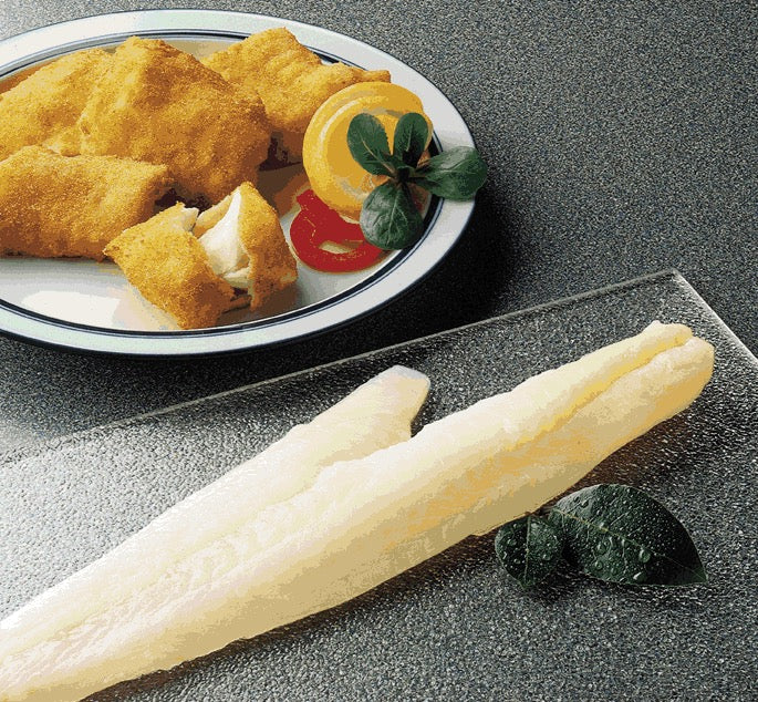Iqf Pollock Fillets Msc 10 Pound Each - 1 Per Case