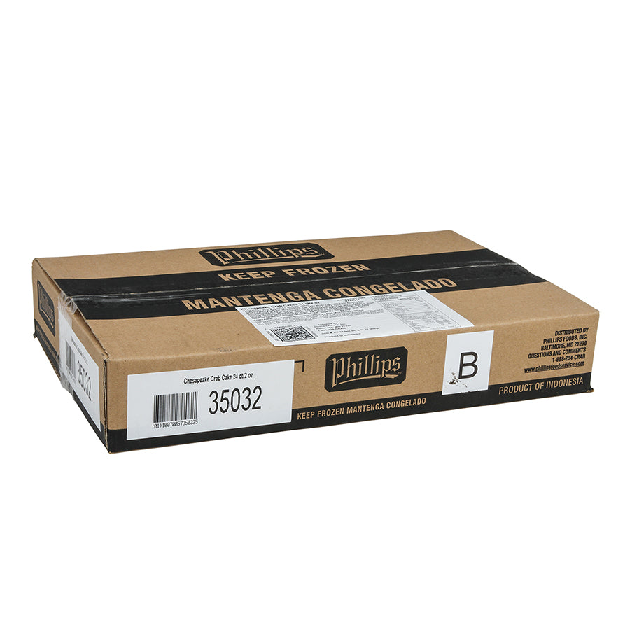 Chesapeake Style Crab Cakes 2 Ounce Size - 24 Per Case