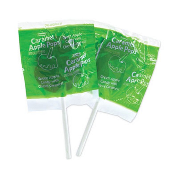 TootsieRol Caramel Apple Pops, 0.63 oz, 48/Box