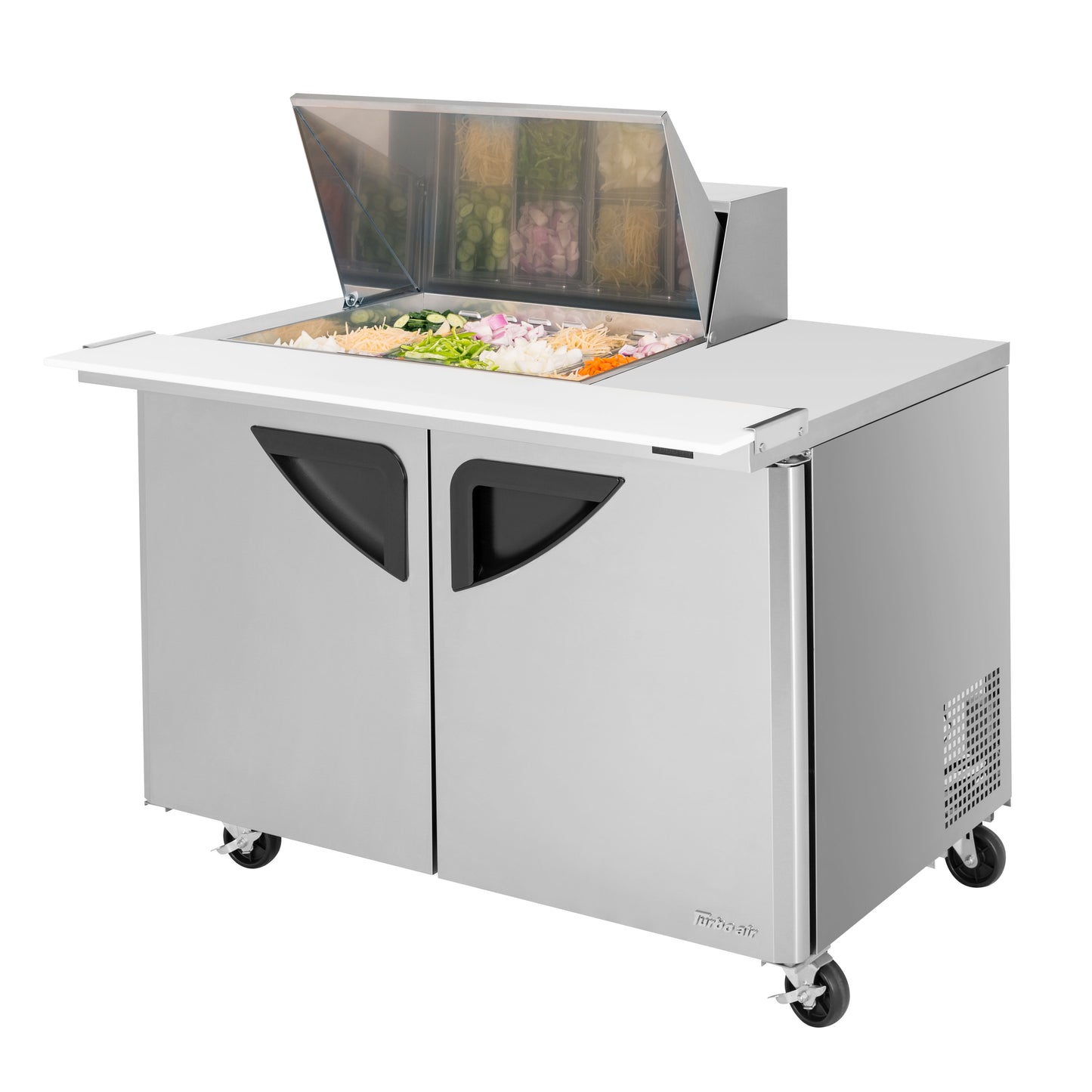 Turbo Air, TST-48SD-12M-N, Refrigerated Counter, Mega Top Sandwich / Salad Unit