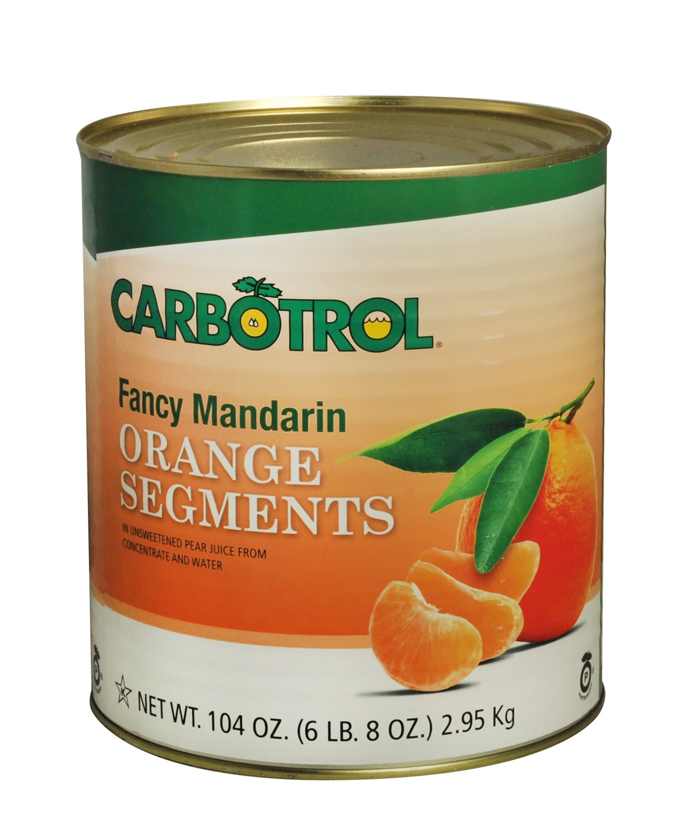 Mandarin Oranges Can 104 Ounce Size - 6 Per Case