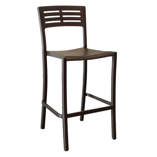 Grosfillex, UT739017, Bar Stool, Stacking, Outdoor