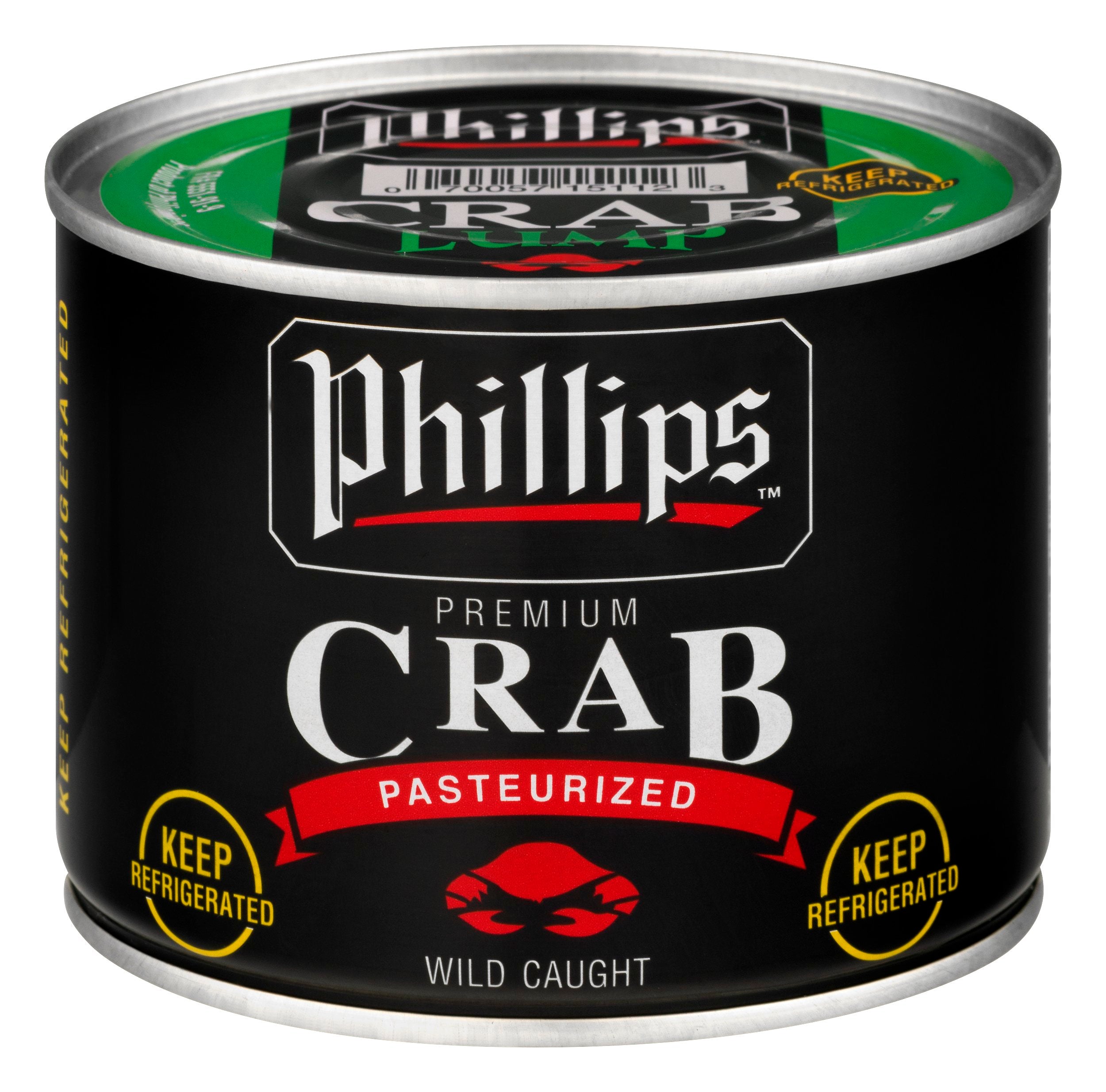 Lump Crab Meat Cans 1 Pound Each - 6 Per Case