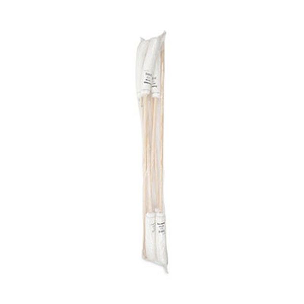 Boardwalk® Handle/deck Mops, 16 Oz White Rayon Head, 48" Oak Wood Handle