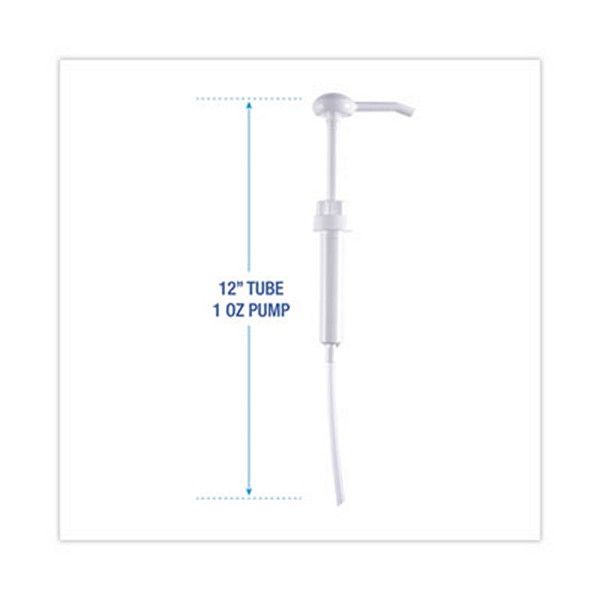 Boardwalk® Siphon Pump, 1 Oz/pump, Plastic, White, 12" Tube, 12/carton For 1 Gallon Bottles