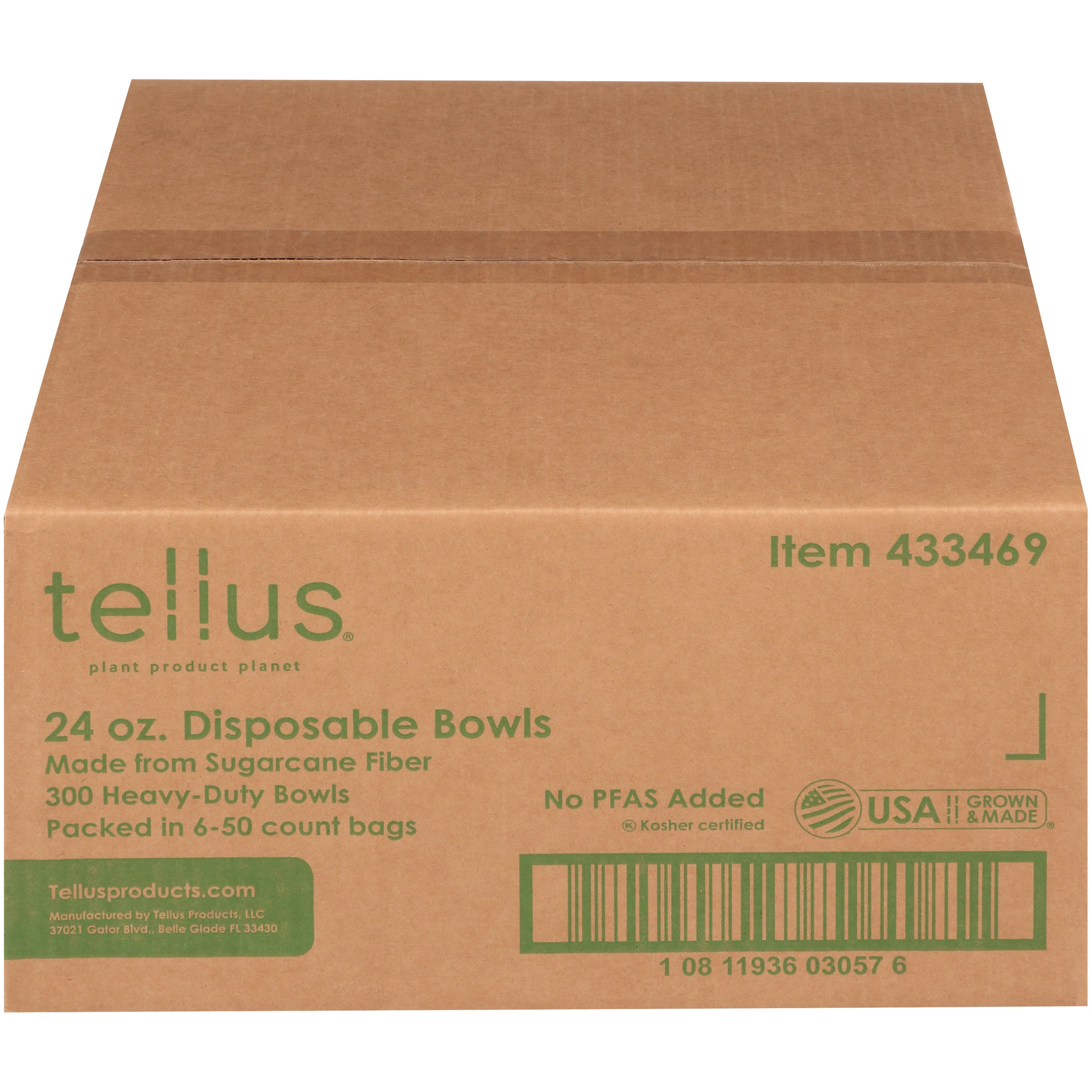 Tellus 24 Oz Bowls No Pfas Added  50 - 50 Ea