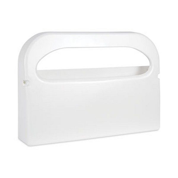 Boardwalk® Toilet Seat Cover Dispenser, 16 X 3 X 11.5, White, 2/box