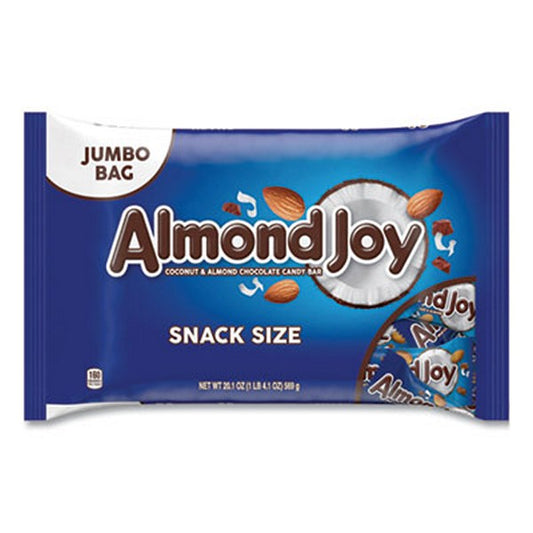 Almond Joy Snack Size Candy Bars, 20.1 Bag