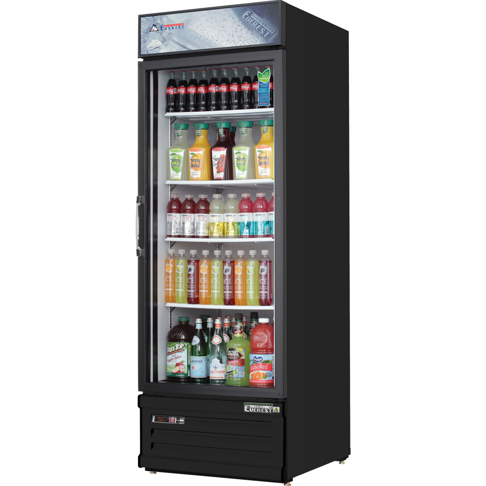 Everest Refrigeration, EMGR20B, Glass Door Merchandiser Refrigerator