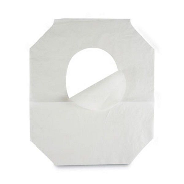 Boardwalk® Premium Half-Fold Toilet Seat Covers, 14.25 X 16.5, White, 250 Covers/sleeve, 20 Sleeves/carton