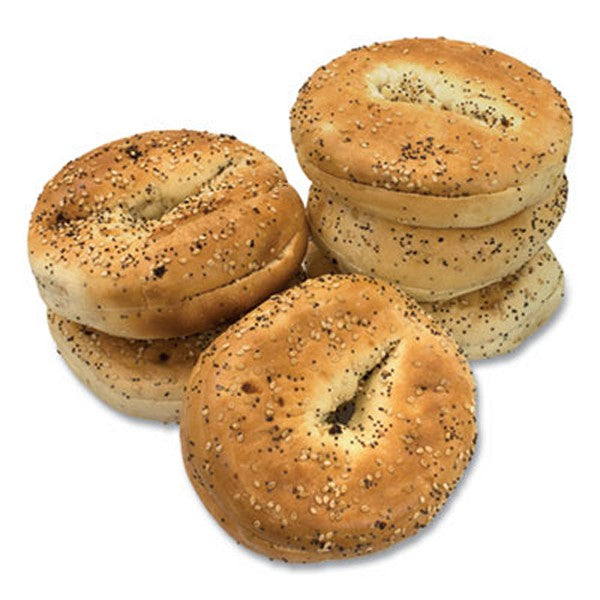 NatinlBnd Fresh Everything Bagels, 6/pack