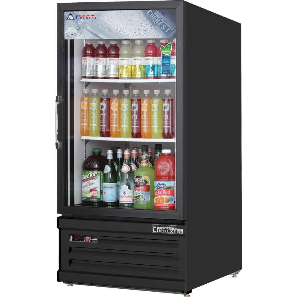 Everest Refrigeration, EMGR8B, Glass Door Merchandiser Refrigerator