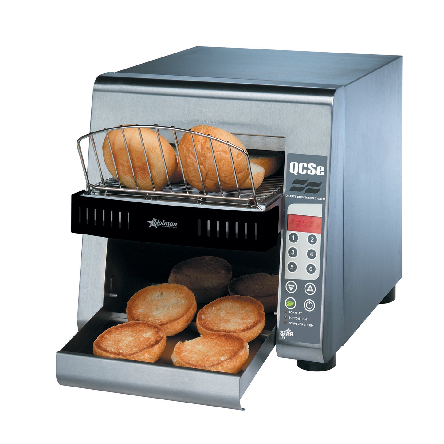 Star, QCS2-600H, Toaster, Conveyor Type