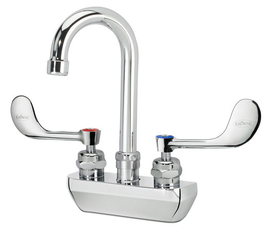 Krowne Metal, 14-400L-W-E4, Gooseneck Faucet