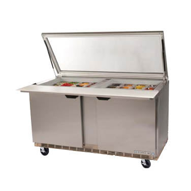 Beverage Air, SPE36HC-15M-STL, Refrigerated Counter, Mega Top Sandwich / Salad Unit