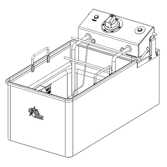 Star, 514LL, Fryer, Electric, Countertop, Full Pot