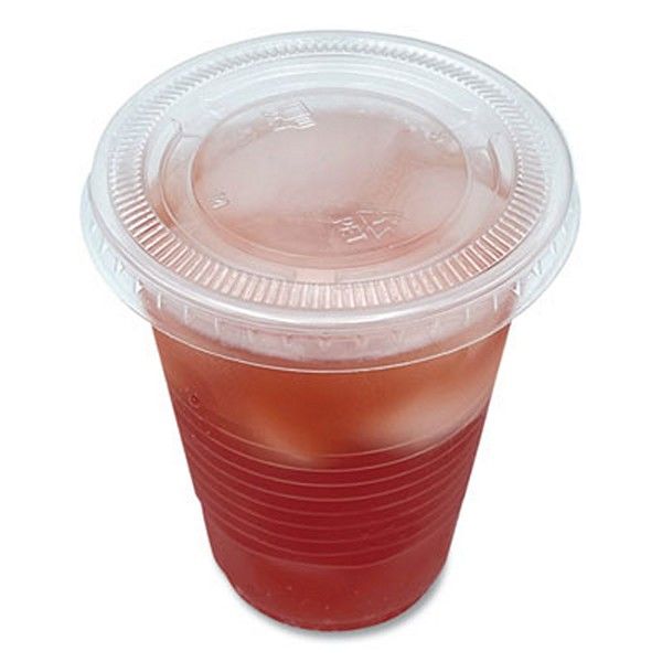 Boardwalk® Boardwalk Souffle/Portion Cup Lids, Fits 3.25 oz to 5.5 oz Portion Cups, Clear, 2,500/Pack