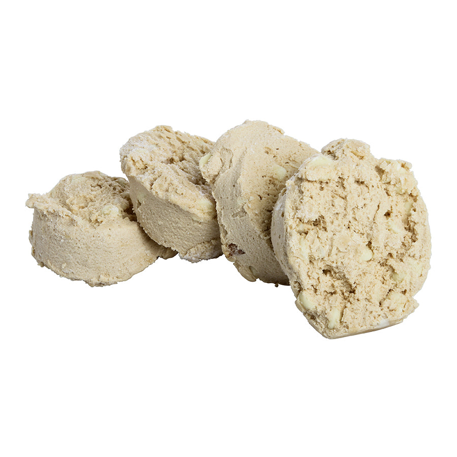 White Chocolate Macadamia Nut Frozen Cookie Dough 4 Ounce Size - 80 Per Case