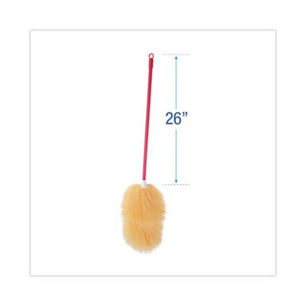 Boardwalk® Lambswool Duster With 26" Plastic Handle, Assorted Colors