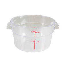 Thunder Group, PLRFT302PC, Food Preparation; Round Food Storage Container & Cover