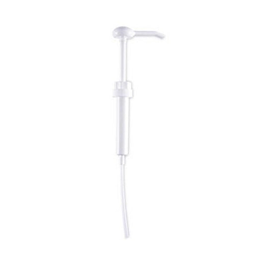 Boardwalk® Siphon Pump, 1 Oz/pump, Plastic, White, 12" Tube, 12/carton For 1 Gallon Bottles