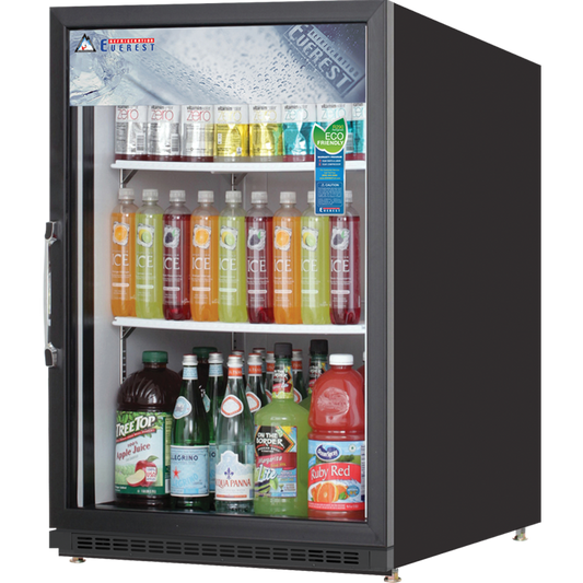 Everest Refrigeration, EMGR5B, Glass Door Merchandiser Refrigerator