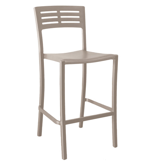 Grosfillex, UT739181, Bar Stool, Stacking, Outdoor