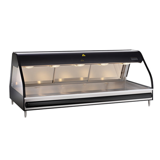 Alto-Shaam, ED2-72-BLK, Display Case, Heated Deli, Countertop