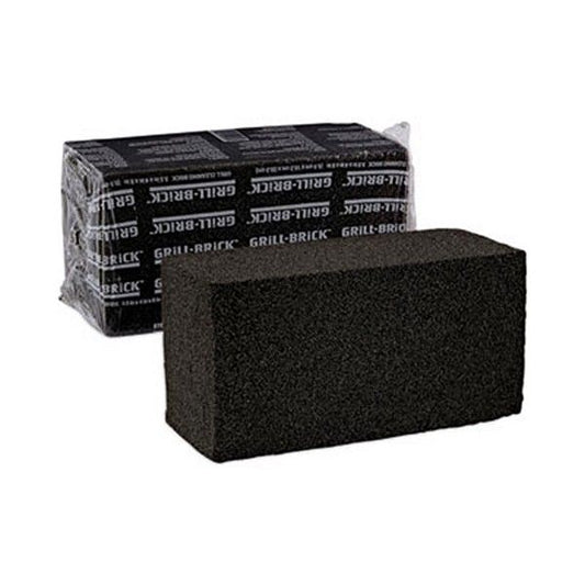 Boardwalk® Grill Brick, 8 X 4, Black, 12/carton