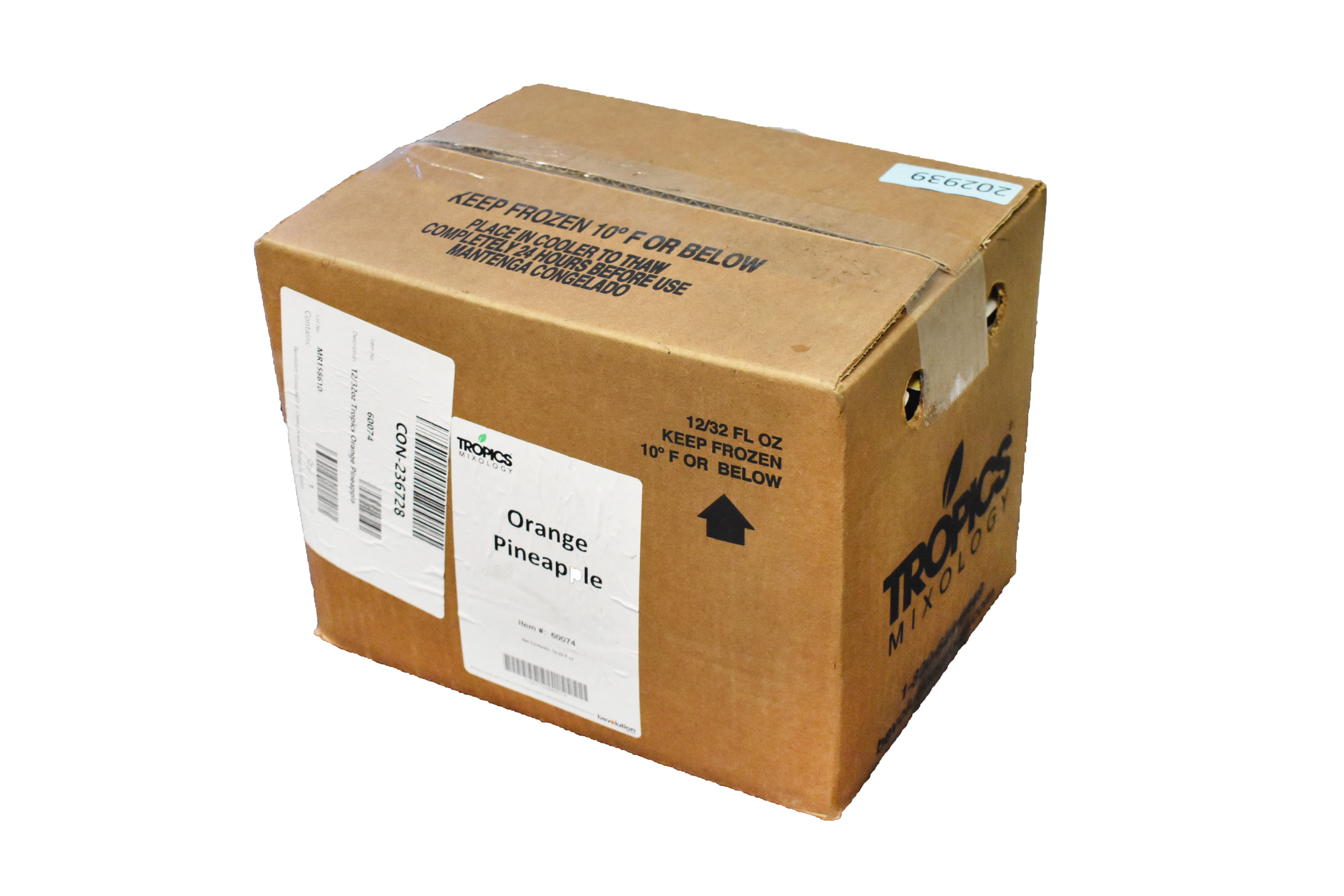 Tropics Orange Pineapple Drink Mix 32 Fluid Ounce - 12 Per Case